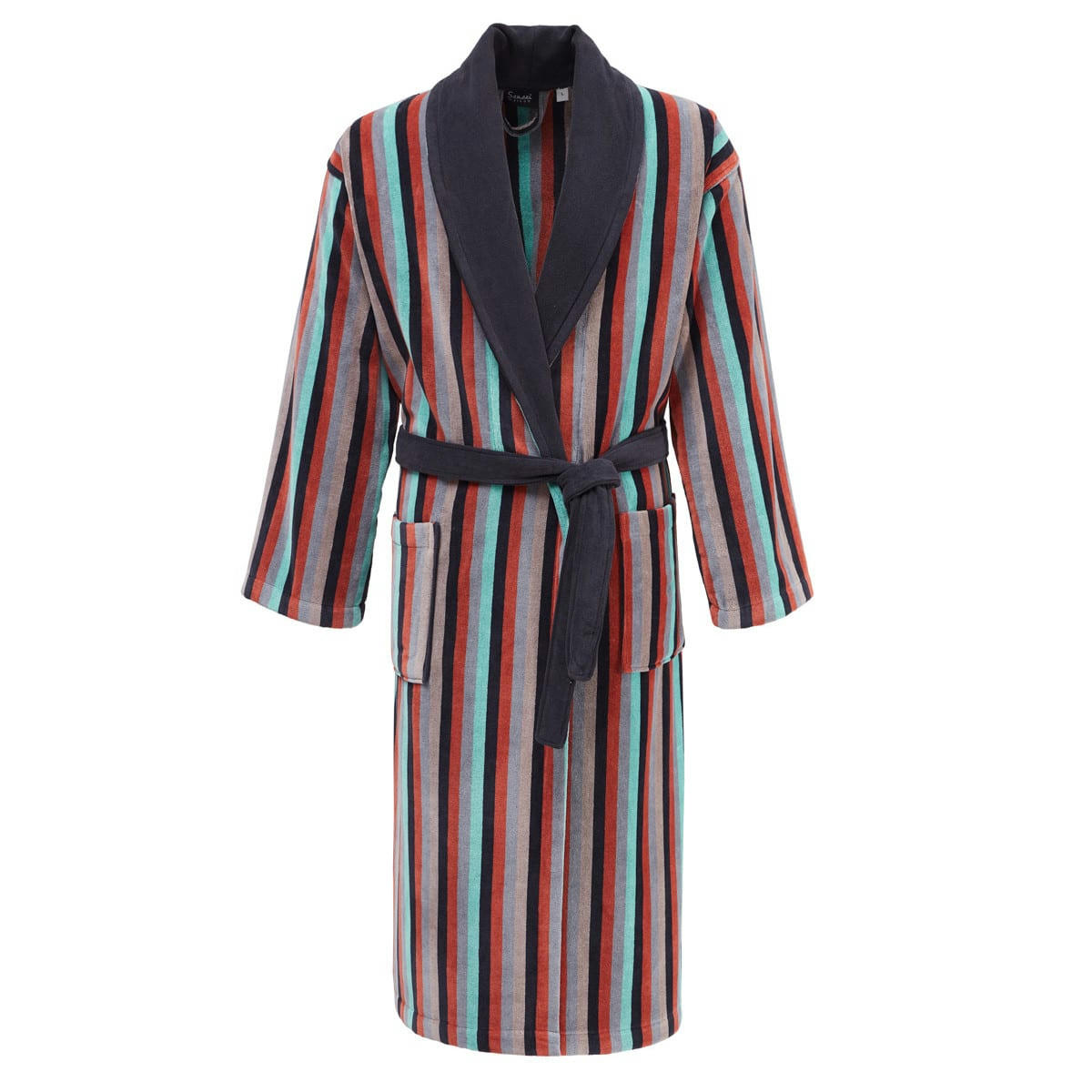 GALI - Peignoir col châle velours 420gr/m²   XL