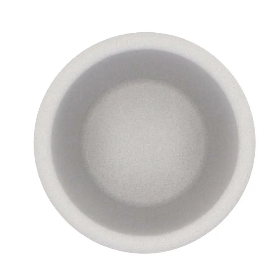 DK Design plantenpot - Vinci - lichtgrijs mat - D10 x H12 cm