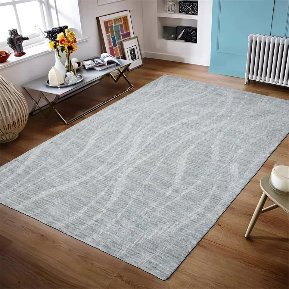 Dutch Lifestyle - Polyester - Vloerkleed - 195x300cm - Grijs