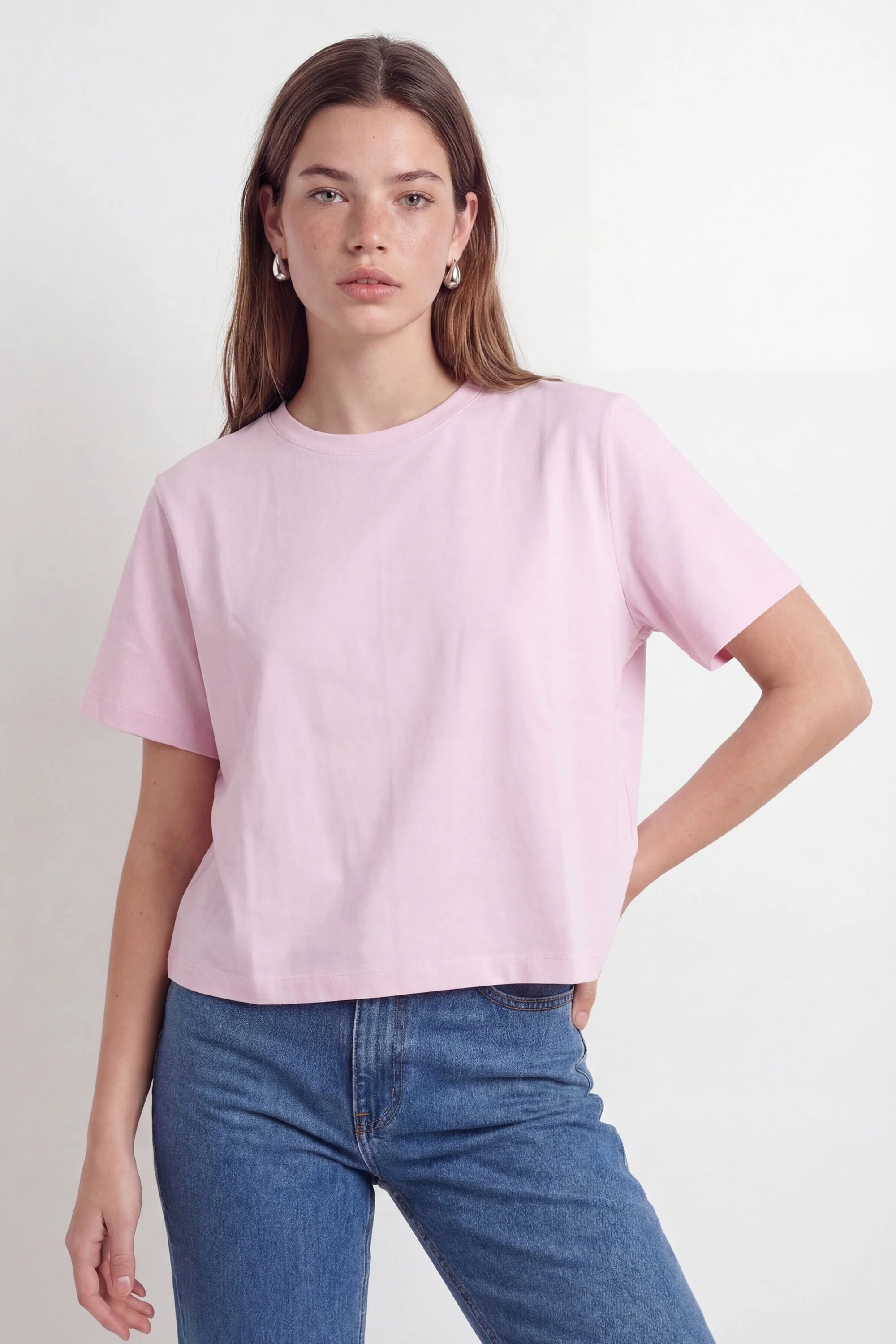 T-SHIRT - AMBRE - ROSE