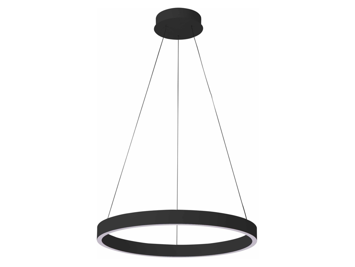 Lampa wisząca Brasco Up Down LED ze zmienną barwą światła czarna