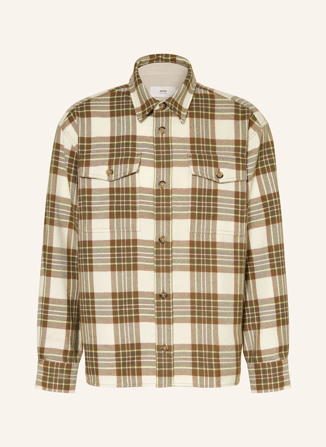 Ami Paris Flanell-Overshirt