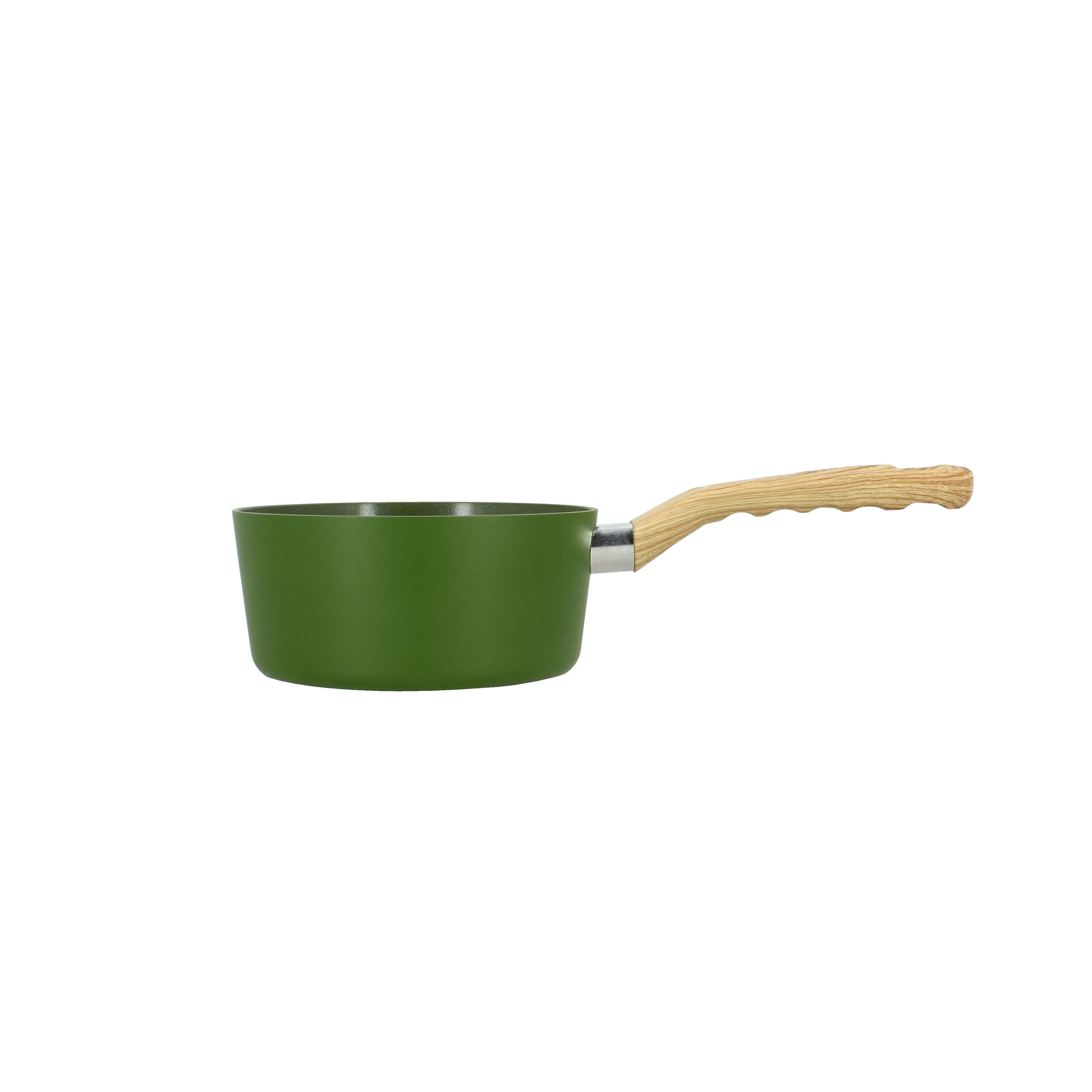 COLORAMA - Casserole en aluminium Ø18cm vert - compatible induction