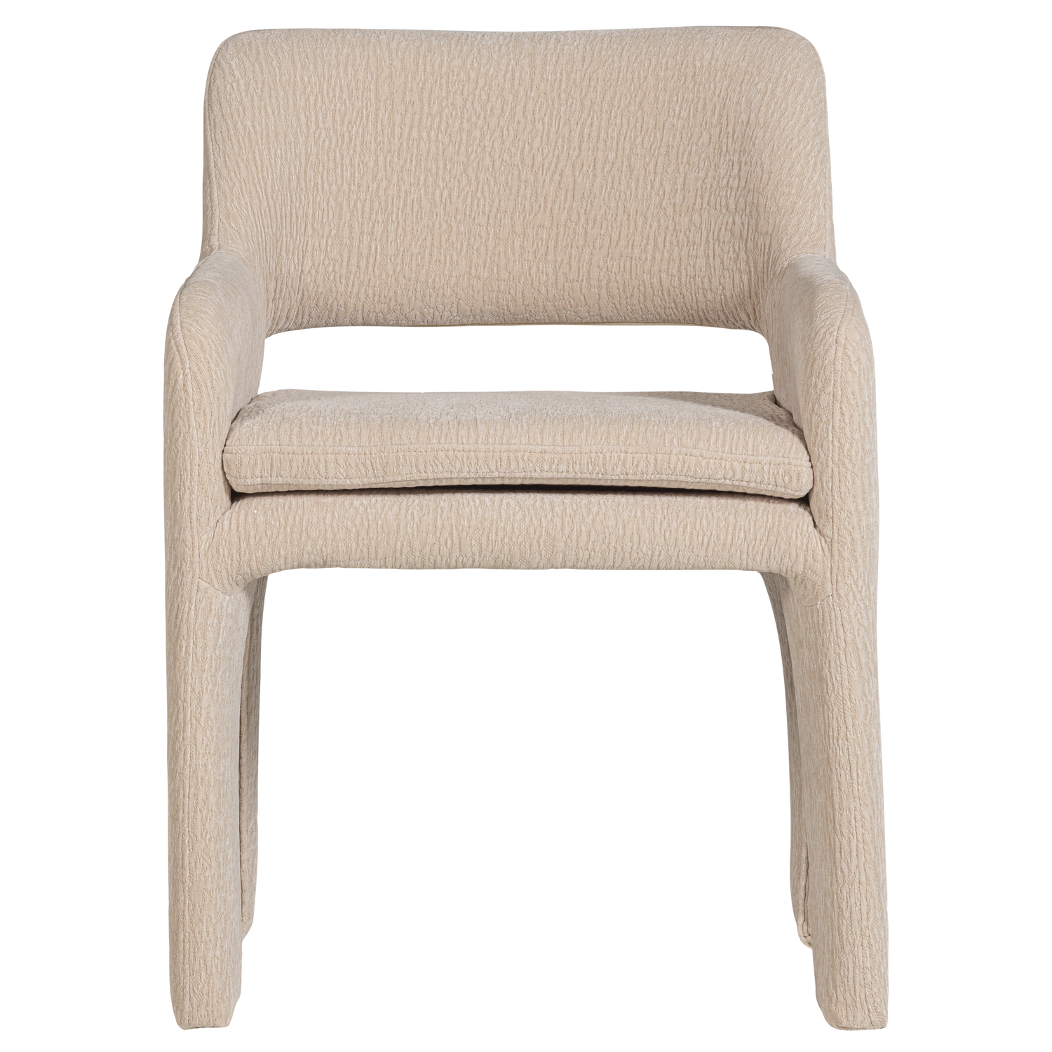 vtwonen eetkamerstoel Bigfoot - Chenille - Zand - 78x57x56