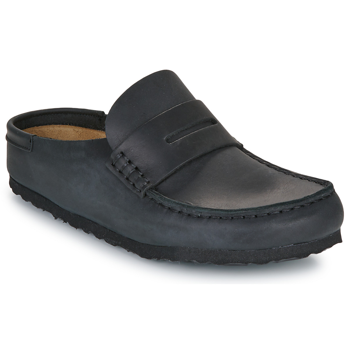 BIRKENSTOCK - Naples - Leather / Oiled /  black