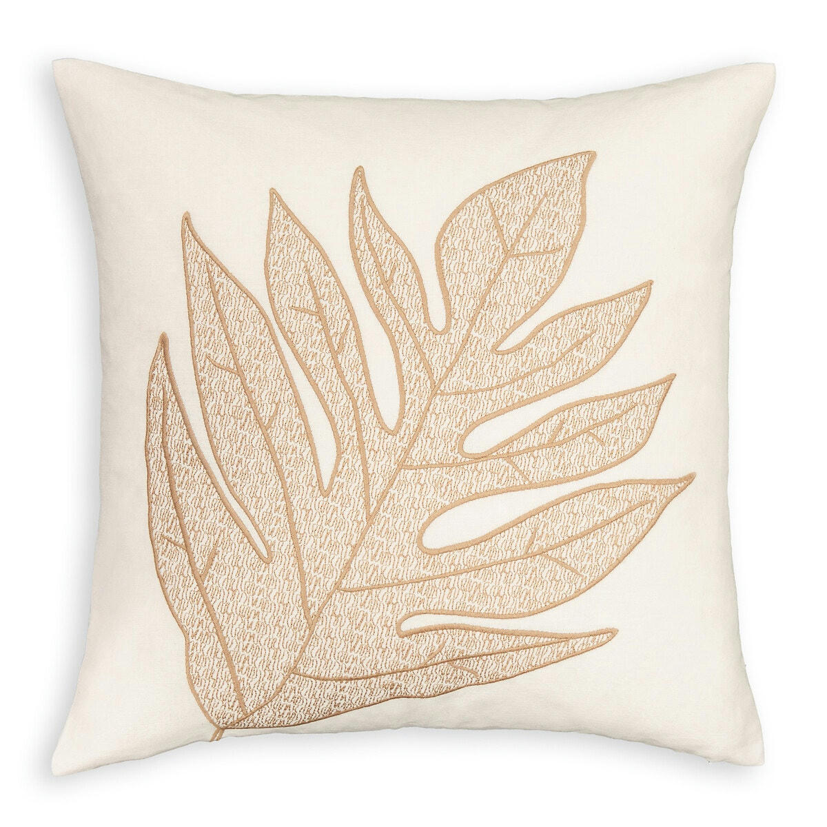 Housse de coussin 45x45cm, coton/lin, Jalan