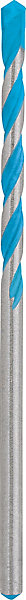 Foret multi matériaux (x1) - dimensions Ø.3 x L.70 mm - emmanchement Plat - Bosch