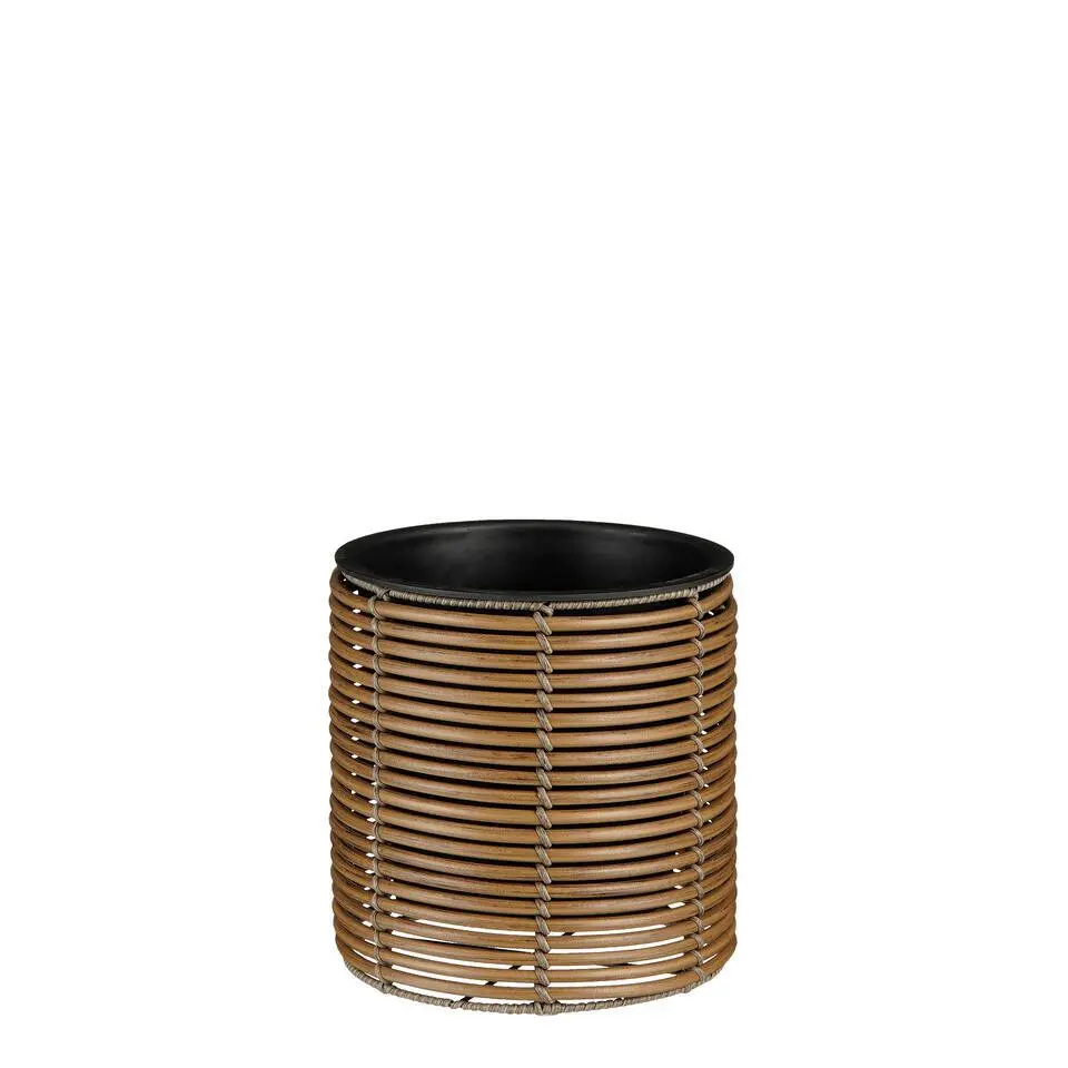 Mica Decorations Cesena Bloempot �?Set van 3 �?Lichtbruin