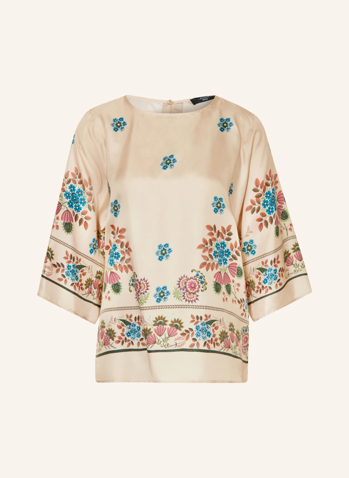 WEEKEND Max Mara Blusenshirt WKDSAMBA mit 3/4-Arm aus Seide