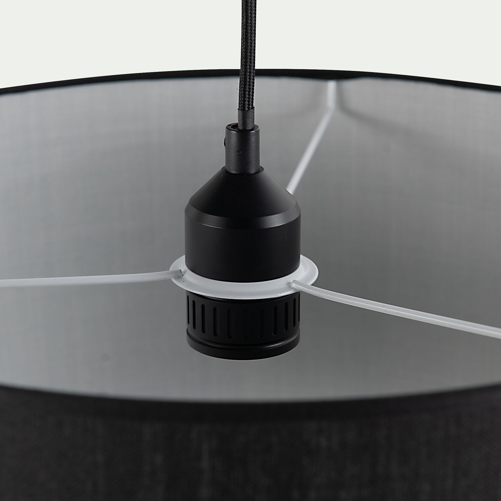 NANS - Suspension électrifiée E27 - noir L120cm