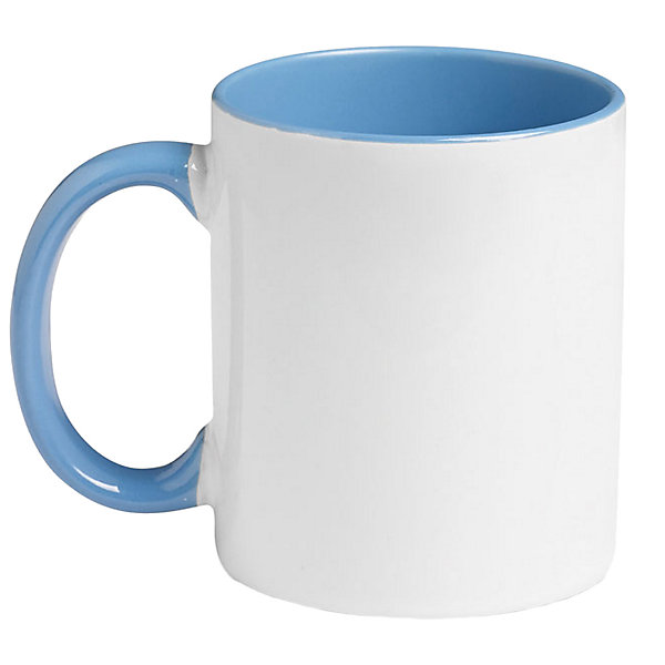 MidOcean - Mug SUBLIMCOLY White/Royal Blue (Taille unique)