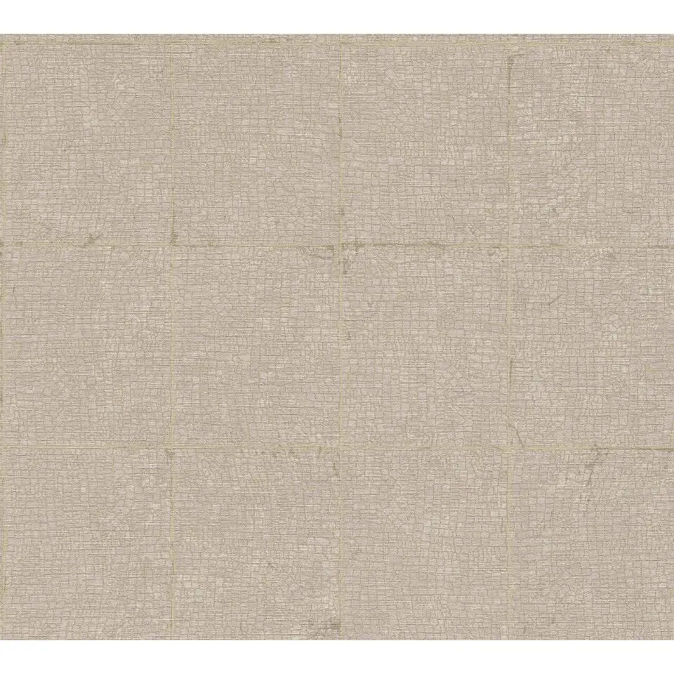 Livingwalls behang geometrische vormen bruin - 53 cm x 10.05 m