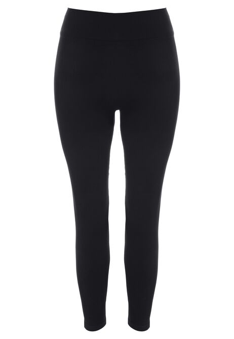 Womens Black Seamfree Leggings