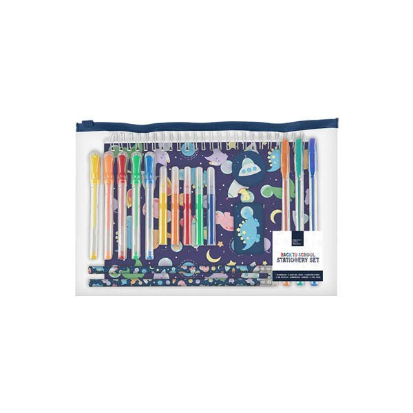 Back to School Stationery Set for Boys – 18 Pack