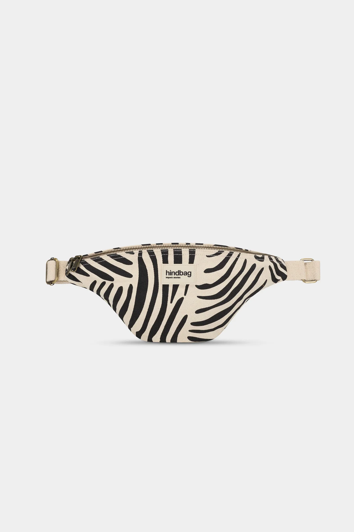Sac banane Olivia Zèbre écru