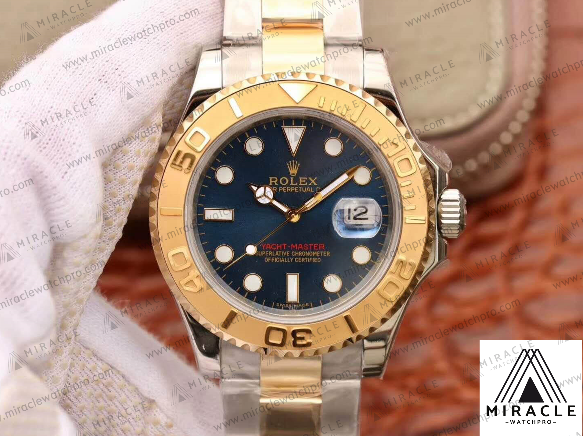 ROLEX-Yacht-Master-REF.16623blue dial-ELITE CLONE-40MM-Replica Watch