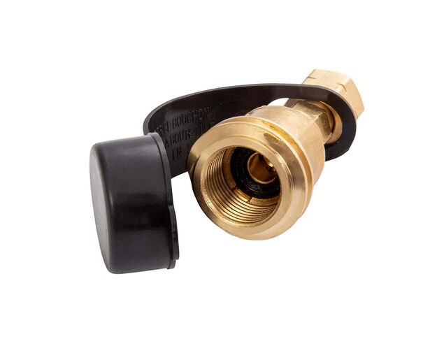 Gasmate Adaptor - 3/8" BSPP LH TO LCC27