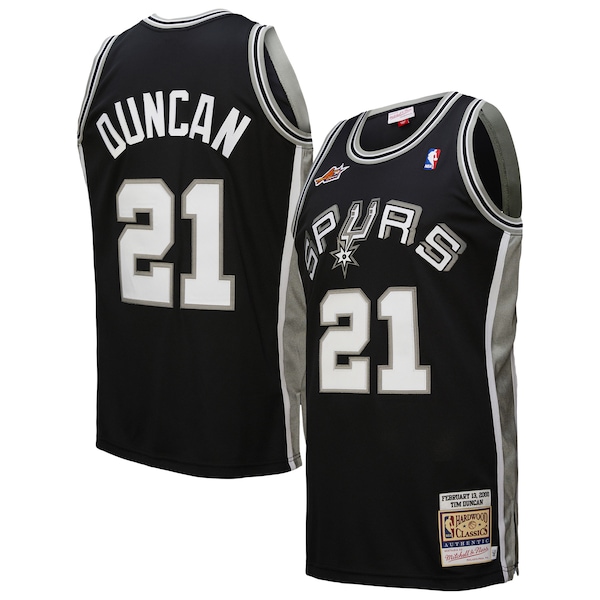 Tim Duncan San Antonio Spurs  2000 NBA All-Star Game Authentic Jersey - Black