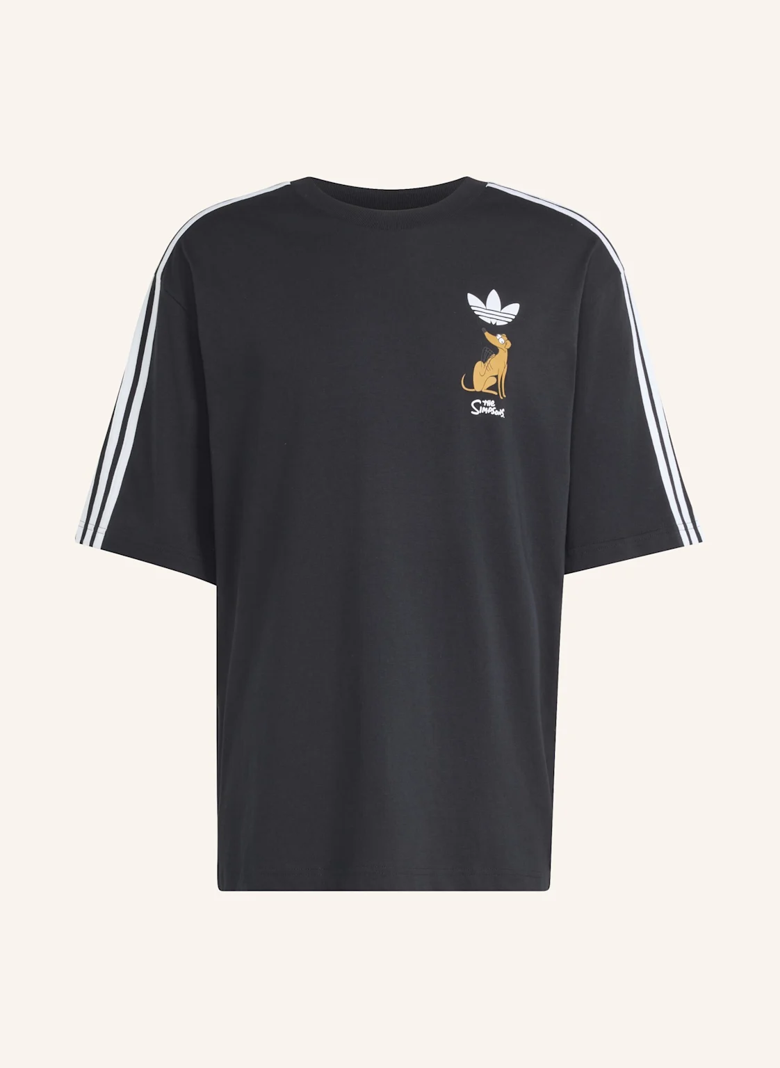 adidas Originals ADIDAS DISNEY LITTLE SANTAS HELPER GRAFIK T-SHIRT, OVERSIZE-PASSFORM