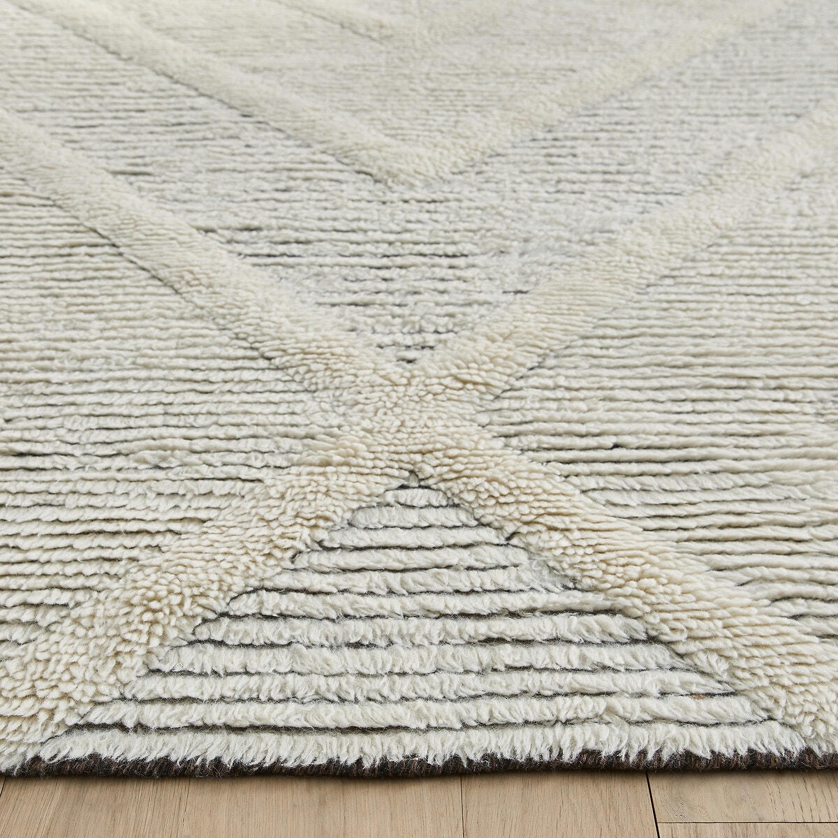 Tapis style berbère en laine et coton XL, Nilou