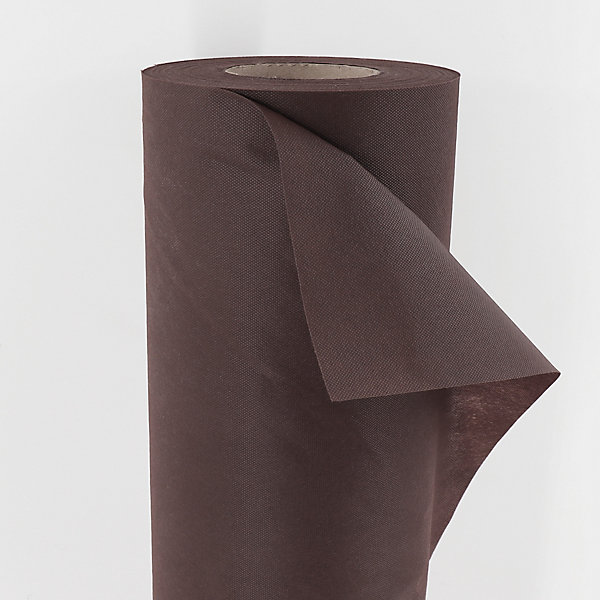 16 m² film de paillage, toile de paillage 80 g 1,6 m de large, marron Aquagart