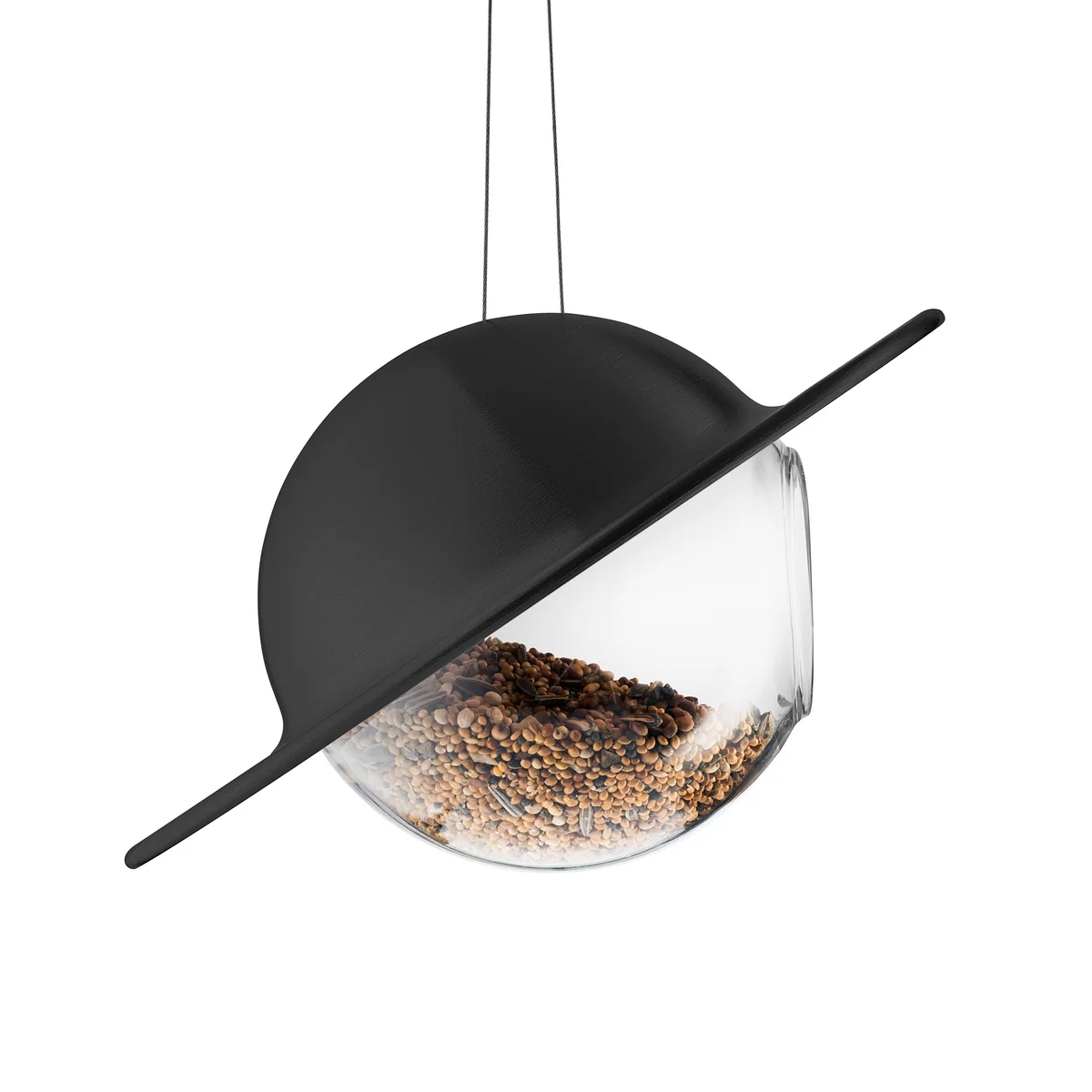 Eva Solo - Saturn Vogelfutterkugel, schwarz