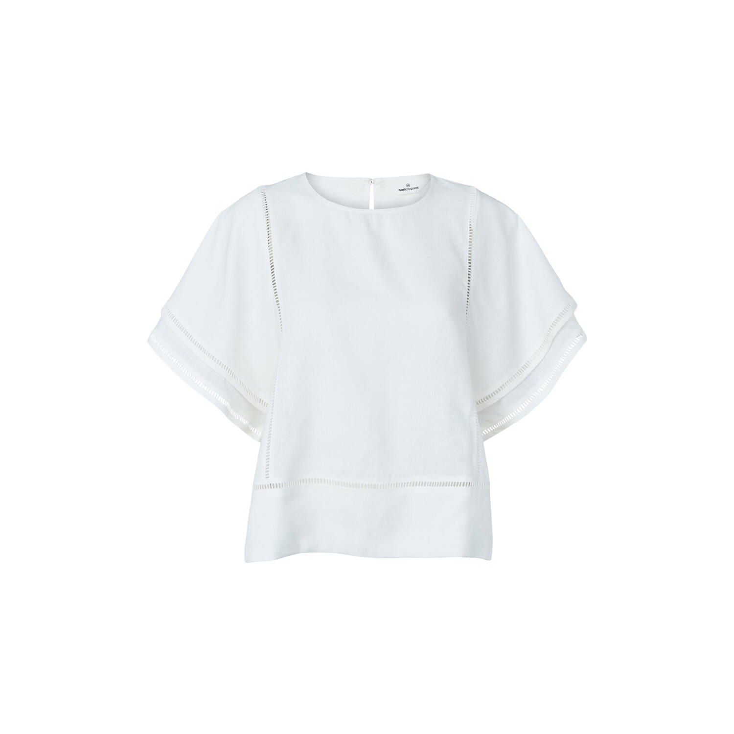 Carina SS Blouse, bright white