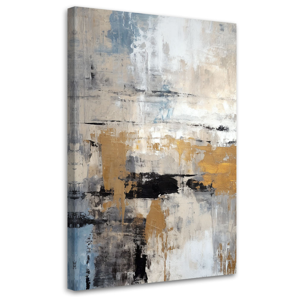 Feeby Obraz na płótnie, Abstrakcja Złoto Glamour 40x60