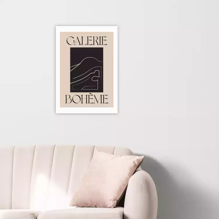 East End Prints La Vie Boheme Unframed Wall Print - A3
