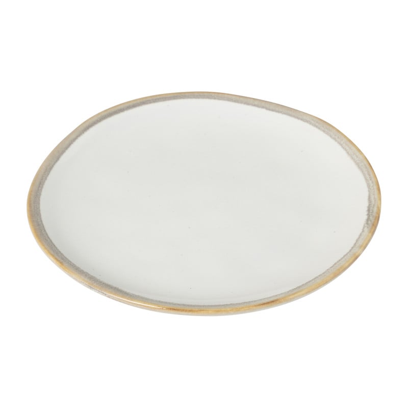 Gebaksbordje Toscane - wit - &Oslash;15.5 cm