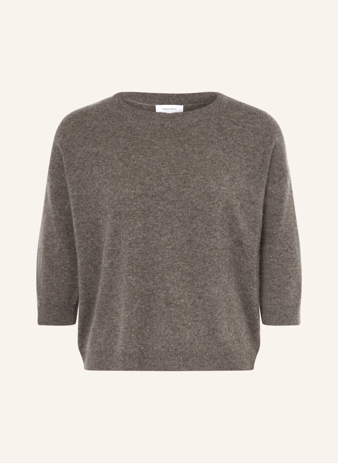 darling harbour Cashmere-Pullover mit 3/4-Arm