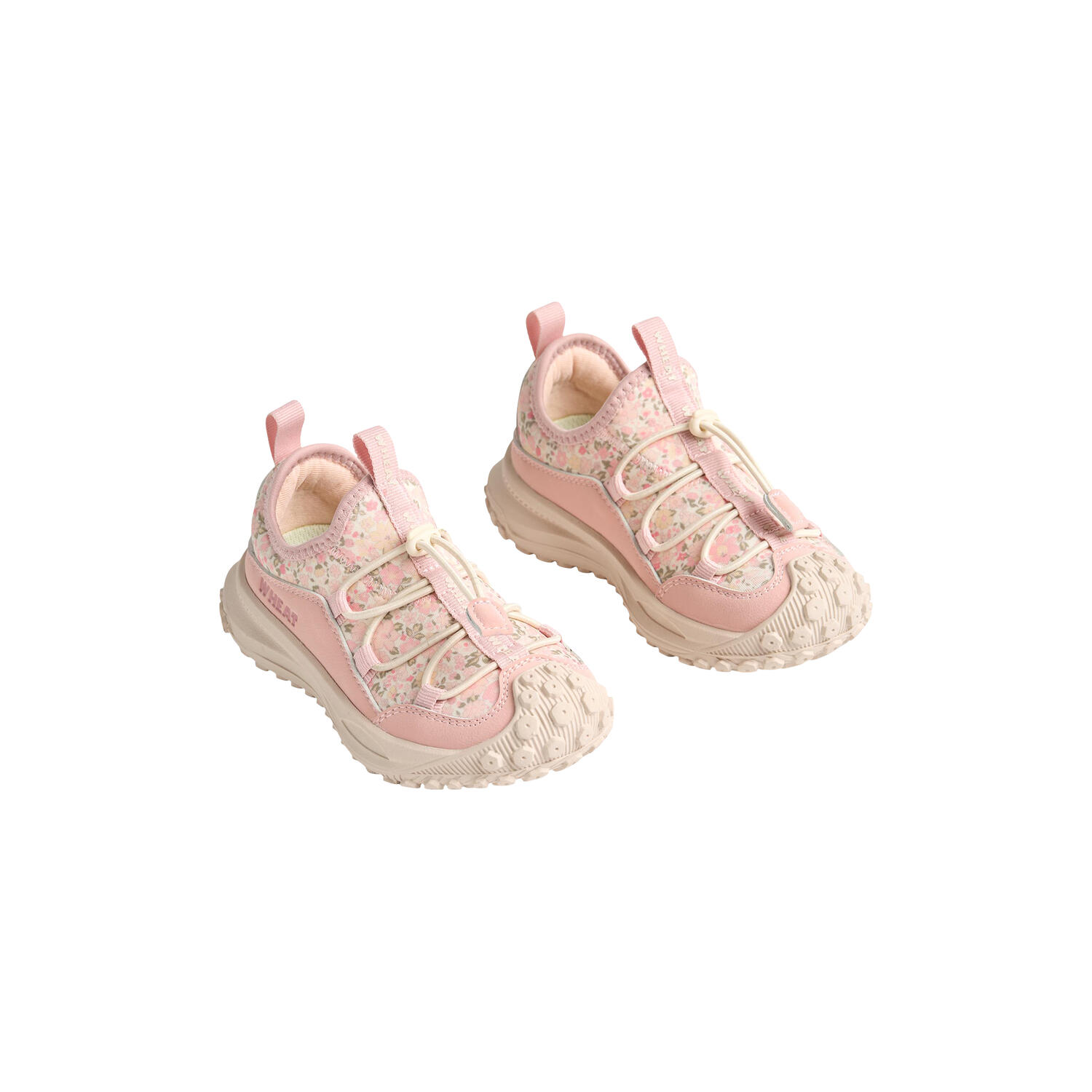Sneaker Billie, ivory flower meadow