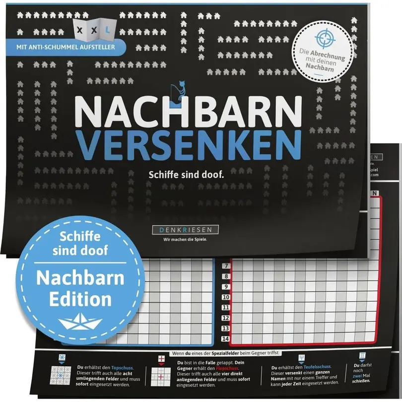 Brettspiel Schiffe sind doof
