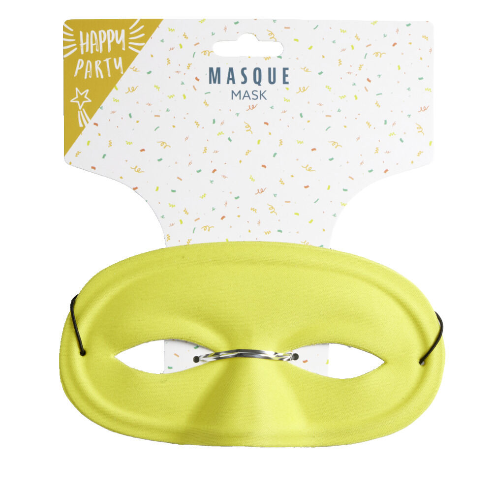 Masque plastique flashy - 4 modèles