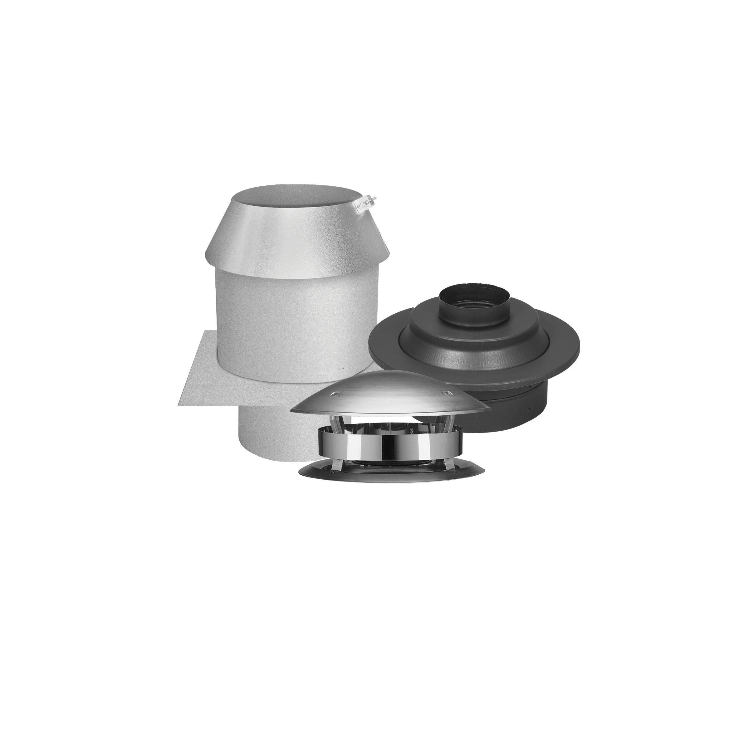 DuraVent Interior Installation Kit For Double Wall Chimney, 6-in, Stainless Steel