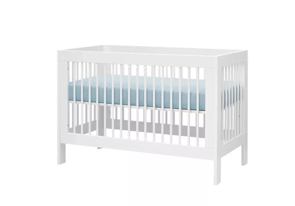 Łóżeczko dziecięce BASIC 120x60 białe