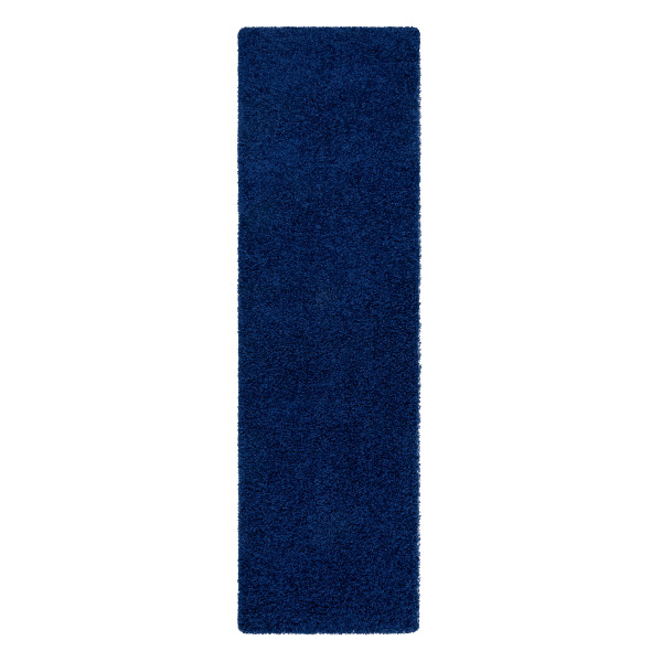 Dywan, Chodnik SOFFI shaggy 5cm granat - do kuchni, 70x250 cm