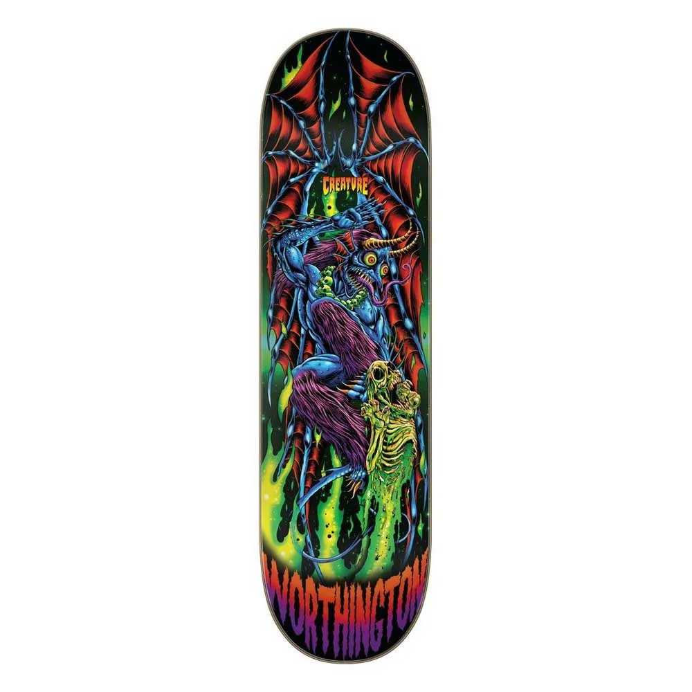 Creature Deck worthington skullburn vx 8.6 x 32.11 skateboard deck