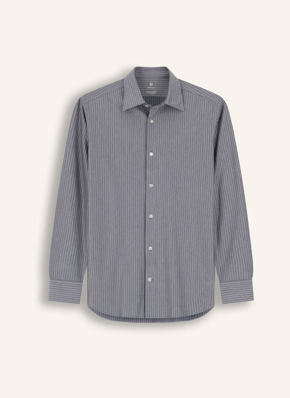 BOGGI MILANO Jerseyhemd Regular Fit