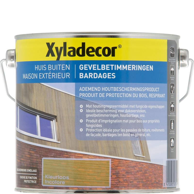 Lasure Bardages naturel 2,5 L XYLADECOR