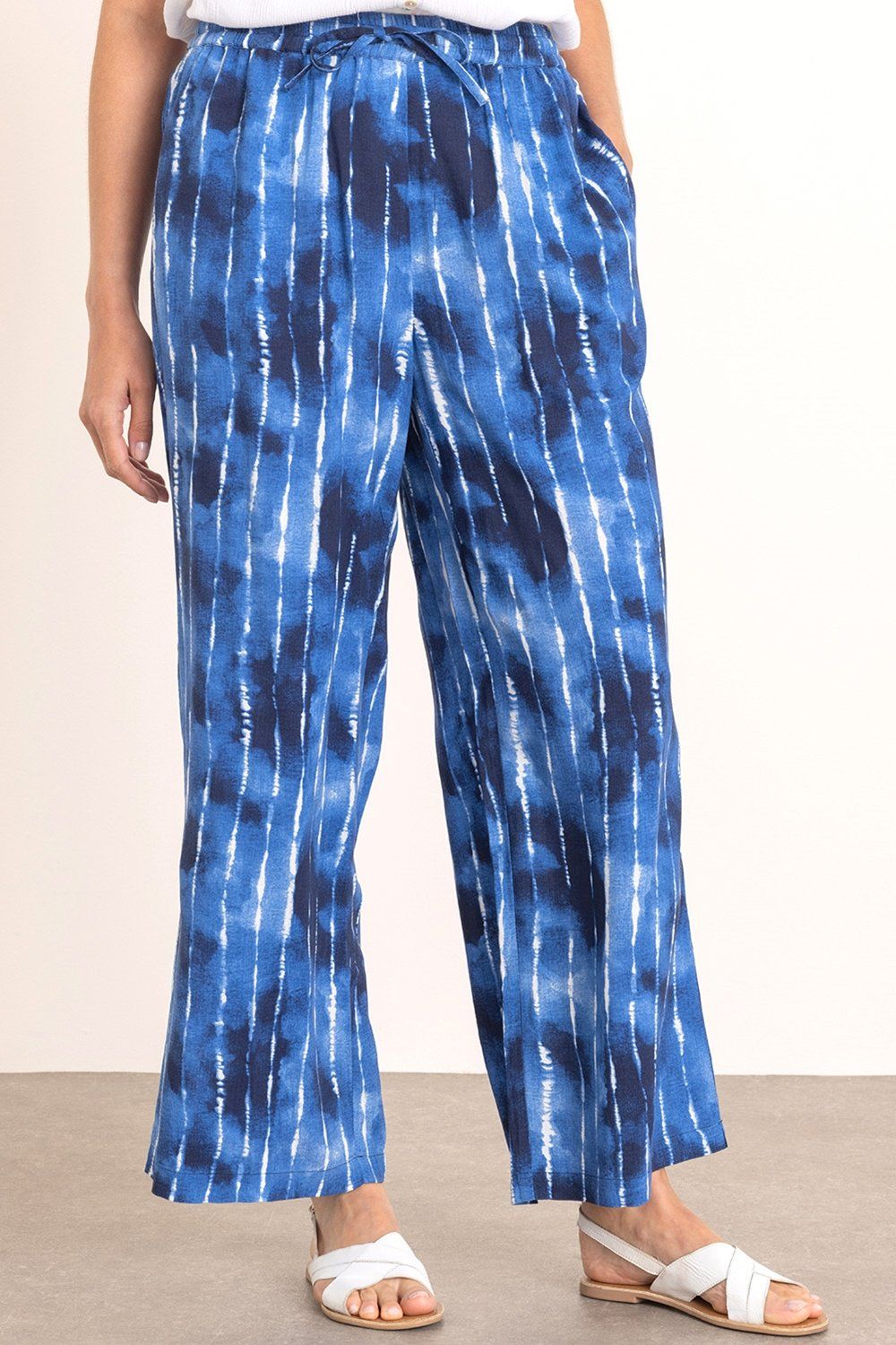 Klass. Tie Dye Wide Leg Trousers
