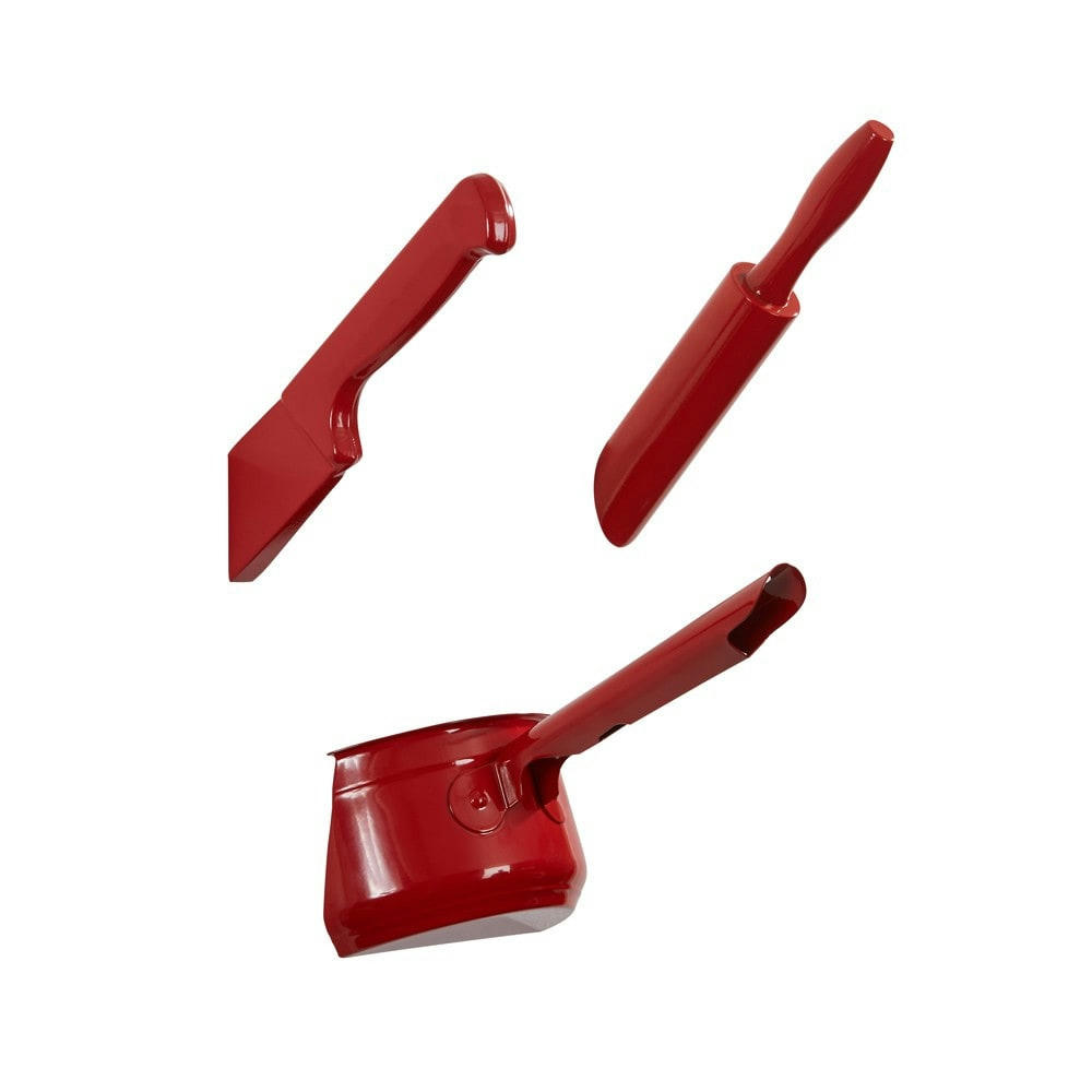 ROULEAU - Porte manteau rouleau à pâtisserie rouge