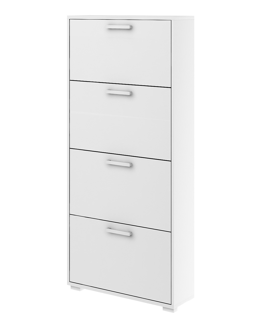 Szafka Fala 14 Biały 64,2X17,5X146,5 Cm - Biały Mat