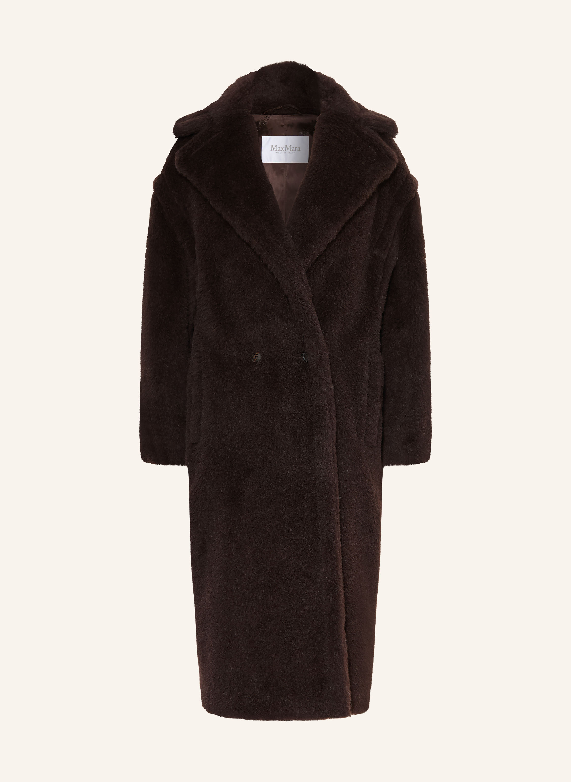 Max Mara Teddyfell-Mantel TEDGIRL mit Alpaka