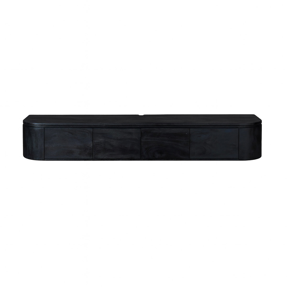 Starfurn Tv-meubel Excellent - Zwart Hout - 200x35x30cm