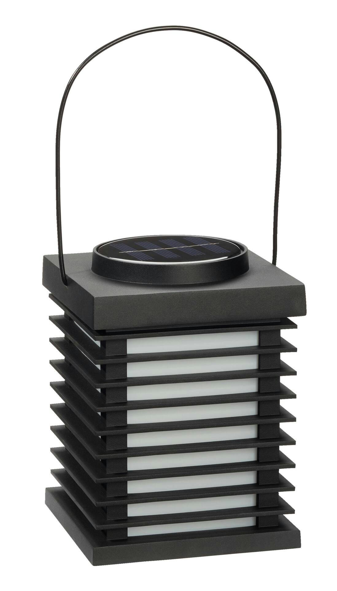 For Living Outdoor Solar Powered LED Mini Square Lantern