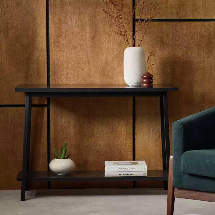 Habitat Kyoto Console Table - Black