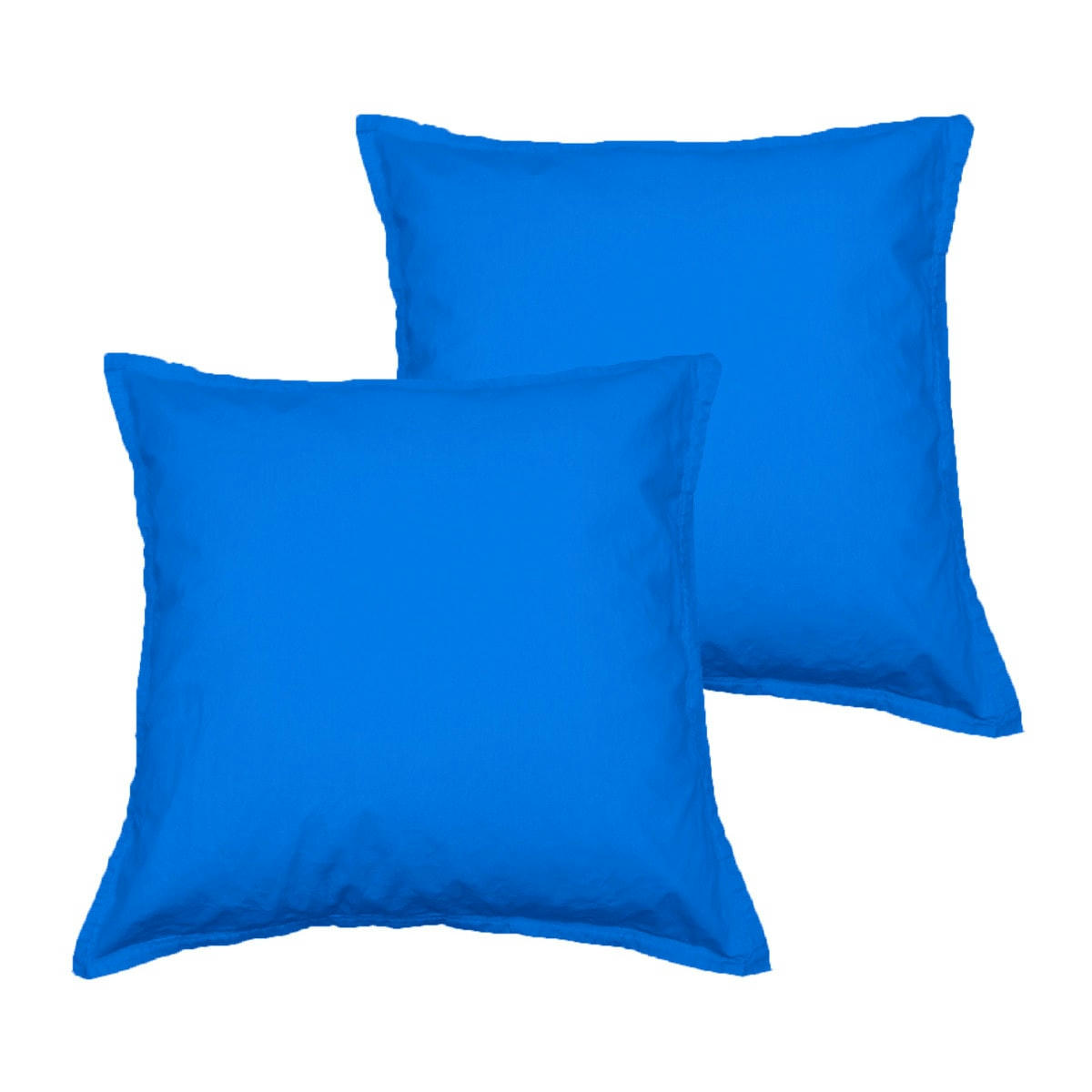 STUDIO - Lot de 2 taies d'oreiller en coton  océan 65x65 cm