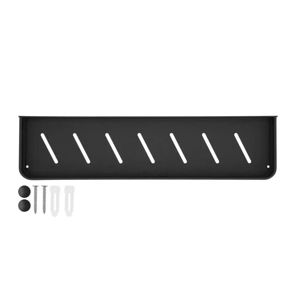 QUVIO Planchet - Metaal - 50 cm - Zwart