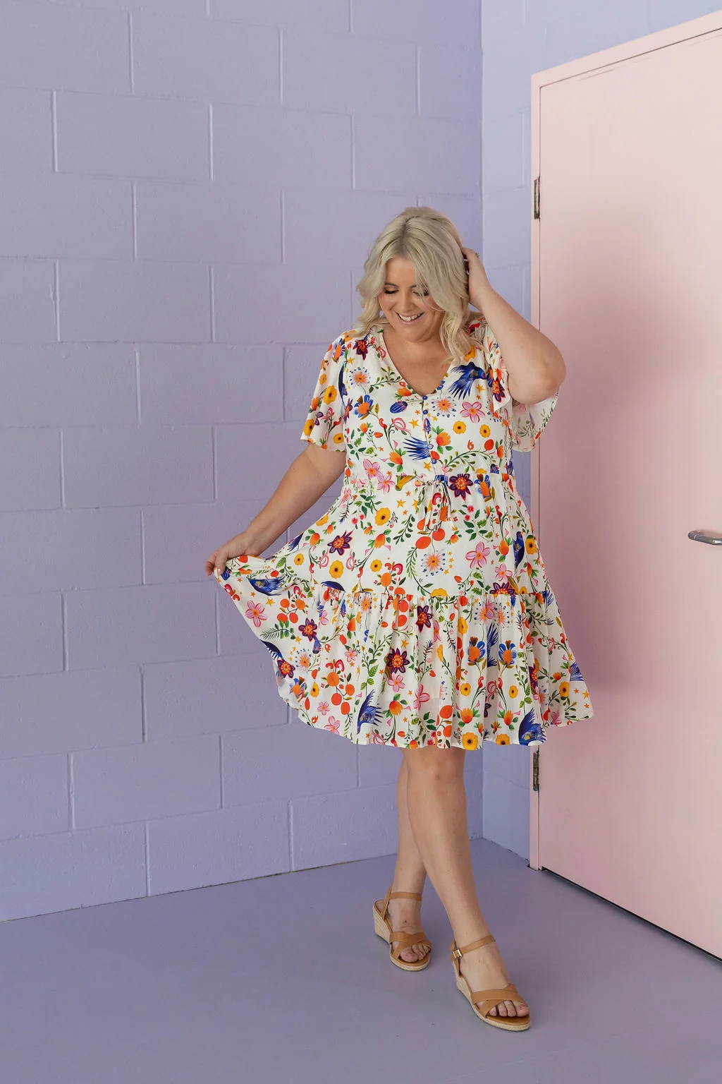 Esmae Dress in Star Crossed Lovers